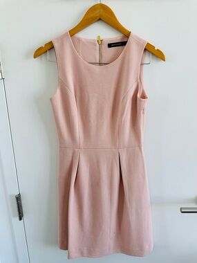 Wear once G2000 Sleeveless Pale Pink Fit-and-Flare Dress